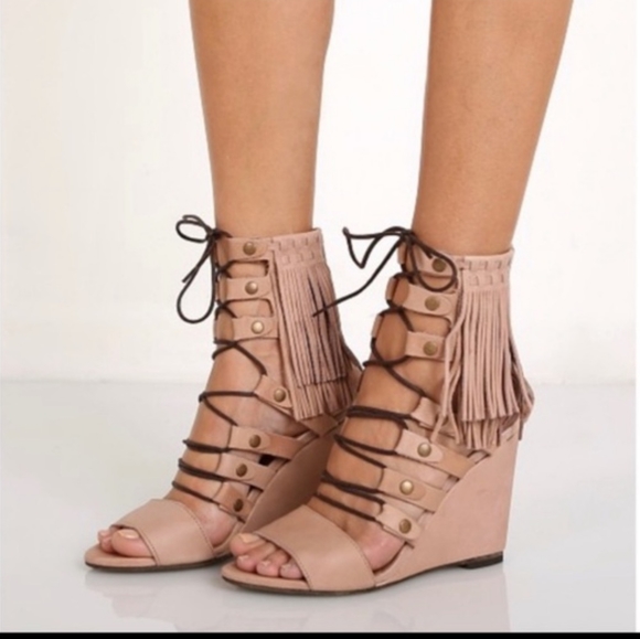 Free people fringe sandal - Picture 3 of 5
